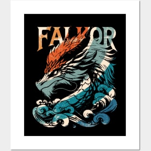 Falkor Posters and Art